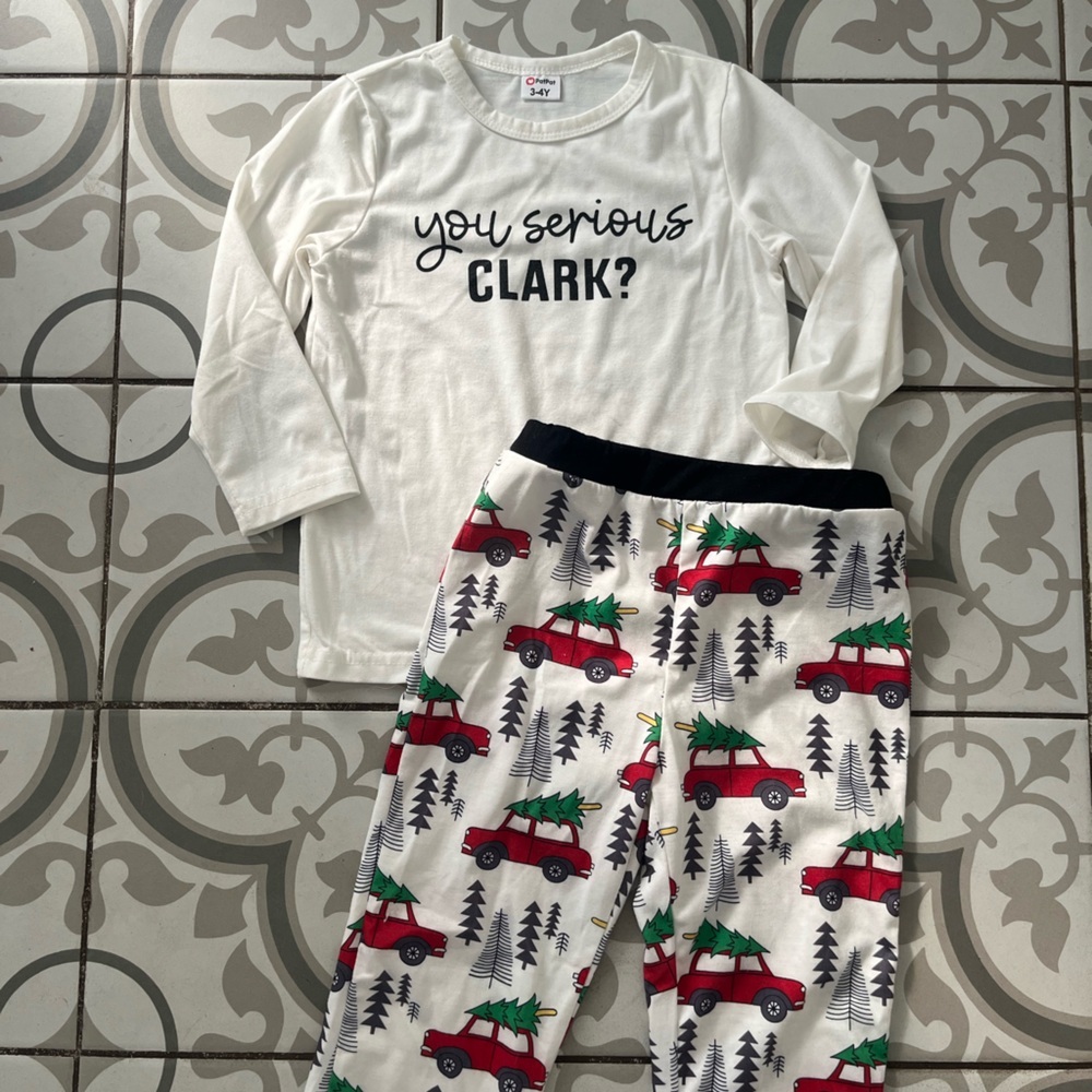 Kids Christmas Vacation pj's